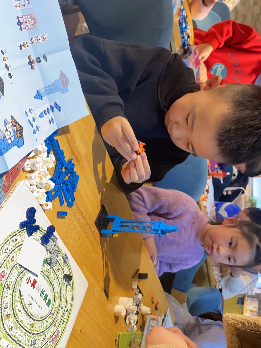 乐享童年高拼比赛悦书房雨花书院举办航天主题乐高赛