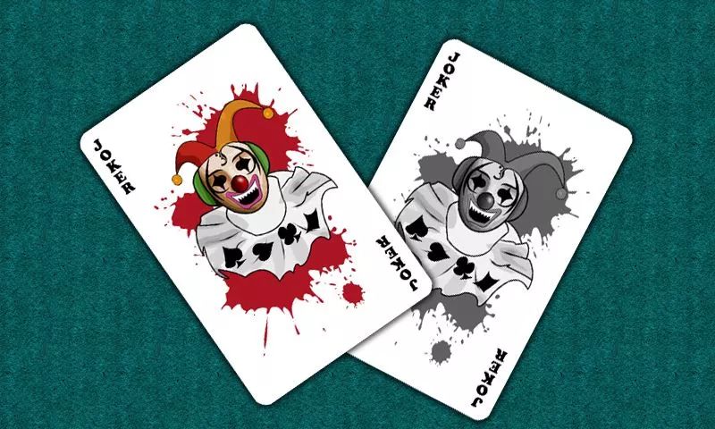 q则是王后,可是扑克牌里真正的"王",却是一个小丑